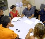 Semasc realiza reunião com sistema de garantias para solucionar problemas no viaduto do Detran - Fotos: Lúcio Teles e Ascom/Semasc