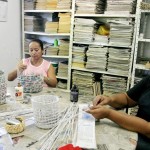 Oficina de Papel da Emsurb: reciclagem e educação ambiental - Fotos: Wellington Barreto