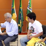 Estudantes da Unit participam de audiência com prefeito Edvaldo Nogueira - Fotos: Márcio Garcez