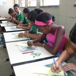 Projeto Escola Lugar de Vida: Educação Chico Mendes realiza oficina - Fotos: Walter Martins