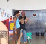Crianças e adolescentes atendidos pela Semasc participam de dia de lazer no Sesc - Fotos: Ascom/Semasc