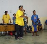 Crianças e adolescentes atendidos pela Semasc se preparam para a III Mostra de Arte Social - Fotos: Ascom/Semasc
