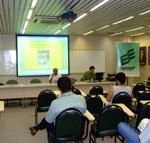 Conselho da Criança e do Adolescente reúne servidores para divulgar campanha contra doação de esmola nos semáforos - Fotos: Ascom/Semasc