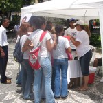 Saúde municipal participa das atividades da Semana de Ativismo Contra a Violência à Mulher - Fotos: Ascom/SMS