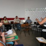 Professora da UFS discute relação Matemática e cotidiano - Fotos: Walter Martins