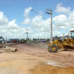 Primeiro acesso lateral definitivo do viaduto do DIA será concluído nos próximos dias - Fotos: Ademar Queiroz