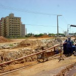 Primeiro acesso lateral definitivo do viaduto do DIA será concluído nos próximos dias - Fotos: Ademar Queiroz