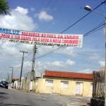Moradores do bairro Luzia prestam homenagem à Emurb - Fotos: Meme Rocha
