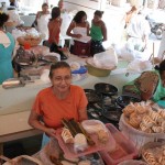 Floristas e beijuzeiras elogiam estrutura do Mercado Central de Aracaju - Fotos: Sílvio Rocha