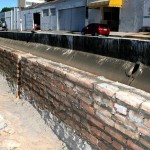 Prefeitura inicia recuperação da mureta do canal da Airton Teles - Fotos: Márcio Garcez