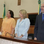 Prefeito participa da entrega de título de Cidadã Sergipana à ministra Eliana Calmon - Fotos: Sílvio Rocha