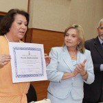 Prefeito participa da entrega de título de Cidadã Sergipana à ministra Eliana Calmon - Fotos: Sílvio Rocha