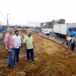Prefeito visita obras do viaduto do DIA - Fotos: Lúcio Telles
