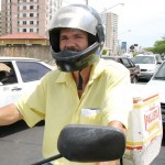 Motoristas estão satisfeitos com acesso lateral na rótula do DIA - Fotos: Wellington Barreto
