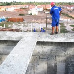 Estação de tratamento de esgotos do bairro Novo será concluída em janeiro - Fotos: Sílvio Rocha