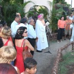 Edvaldo Nogueira participa de cerimônia de benção do presépio feita pelo arcebispo Dom Lessa - Fotos: Sílvio Rocha