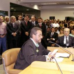 Prefeito participa da posse do novo conselheiro do TCE - Fotos: Wellington Barreto