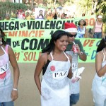 Caminhada marca encerramento da 1ª Semana de Combate à Violência -