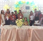 Alunas do Projeto GestAção participam de confraternização da Semasc - Fotos: Ascom/Semasc