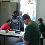 Emsurb abriu na manhã de hoje inscrições para comércio no PréCaju 2007 - Fotos: Ascom/Emsurb