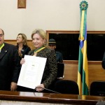 Edvaldo Nogueira participa de homenagem concedida à Marilza Maynard pela Assembléia Legislativa - Fotos: Wellington Barreto