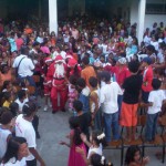 Alunos da Anísio Teixeira comemoram o Natal - Fotos: Ascom/Semed