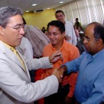 Marcelo Déda participa da posse de Antônio Samarone na SMTT -