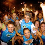 Governador participa de desfile na avenida durante segunda noite do PréCaju 2007 -