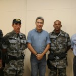 Governador homenageia policiais que evitaram assalto a posto -