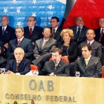 Déda participa da posse de Cezar Britto na presidência da OAB -