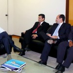 Marcelo Déda recebe visita do presidente da Assembléia Legislativa -
