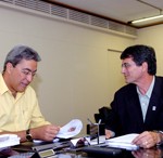 Reitor agradece apoio do novo governo no programa de expansão da UFS -