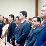 Governador prestigia posse dos deputados estaduais -