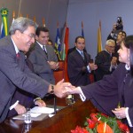 Déda participa da posse do novo presidente do Tribunal de Justiça -