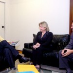 Marcelo Déda recebe visita da desembargadora Marilza Maynard -
