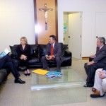 Marcelo Déda recebe visita da desembargadora Marilza Maynard -