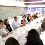Governador faz reunião com empresários de veículos de comunicação -