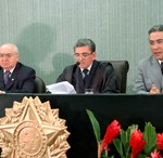 Governador participa da posse da nova presidente do TRE -