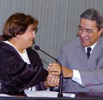 Governador participa da posse da nova presidente do TRE -