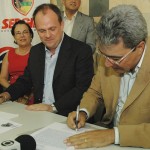 Marcelo Déda transmite cargo para Belivaldo Chagas - Fotos: Janaína Santos/ASN