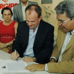Marcelo Déda transmite cargo para Belivaldo Chagas - Fotos: Janaína Santos/ASN