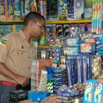 Bombeiros intensificam fiscalização de venda de fogos de artifício - Foto: Reinaldo Gasparoni/SSP