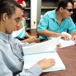 Biblioteca Epiphânio Dórea ganha setor de Braille - Foto: André Moreira/ASN