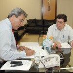 Governador recebe prefeitos em audiência no Palácio dos Despachos - Foto: André Moreira/ASN