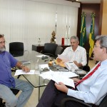 Governador recebe prefeitos em audiência no Palácio dos Despachos - Foto: André Moreira/ASN