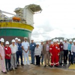 Governador conhece plataforma que elevará produção de petróleo em Sergipe - Foto: Márcio Dantas/ASN