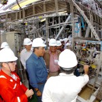 Autoridades destacam importância da plataforma de Piranema para Sergipe - Foto: Márcio Dantas/ASN