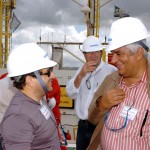 Autoridades destacam importância da plataforma de Piranema para Sergipe - Foto: Márcio Dantas/ASN
