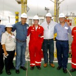 Autoridades destacam importância da plataforma de Piranema para Sergipe - Foto: Márcio Dantas/ASN