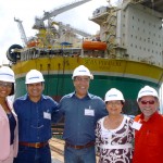 Autoridades destacam importância da plataforma de Piranema para Sergipe - Foto: Márcio Dantas/ASN